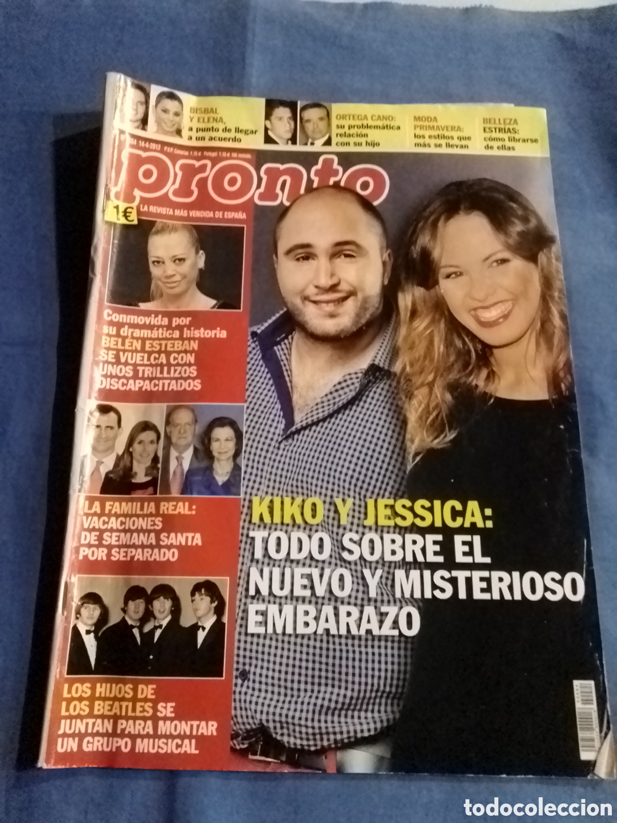 Coleccionismo de revista Pronto: Revista Pronto n&ordm; 2084 abril 2012