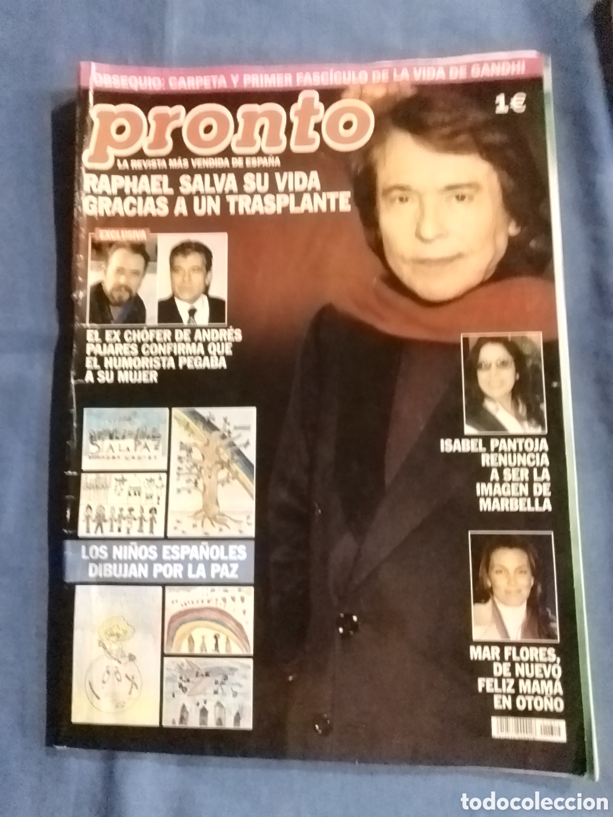 Coleccionismo de revista Pronto: Revista Pronto n&ordm; 1614 abril 2003