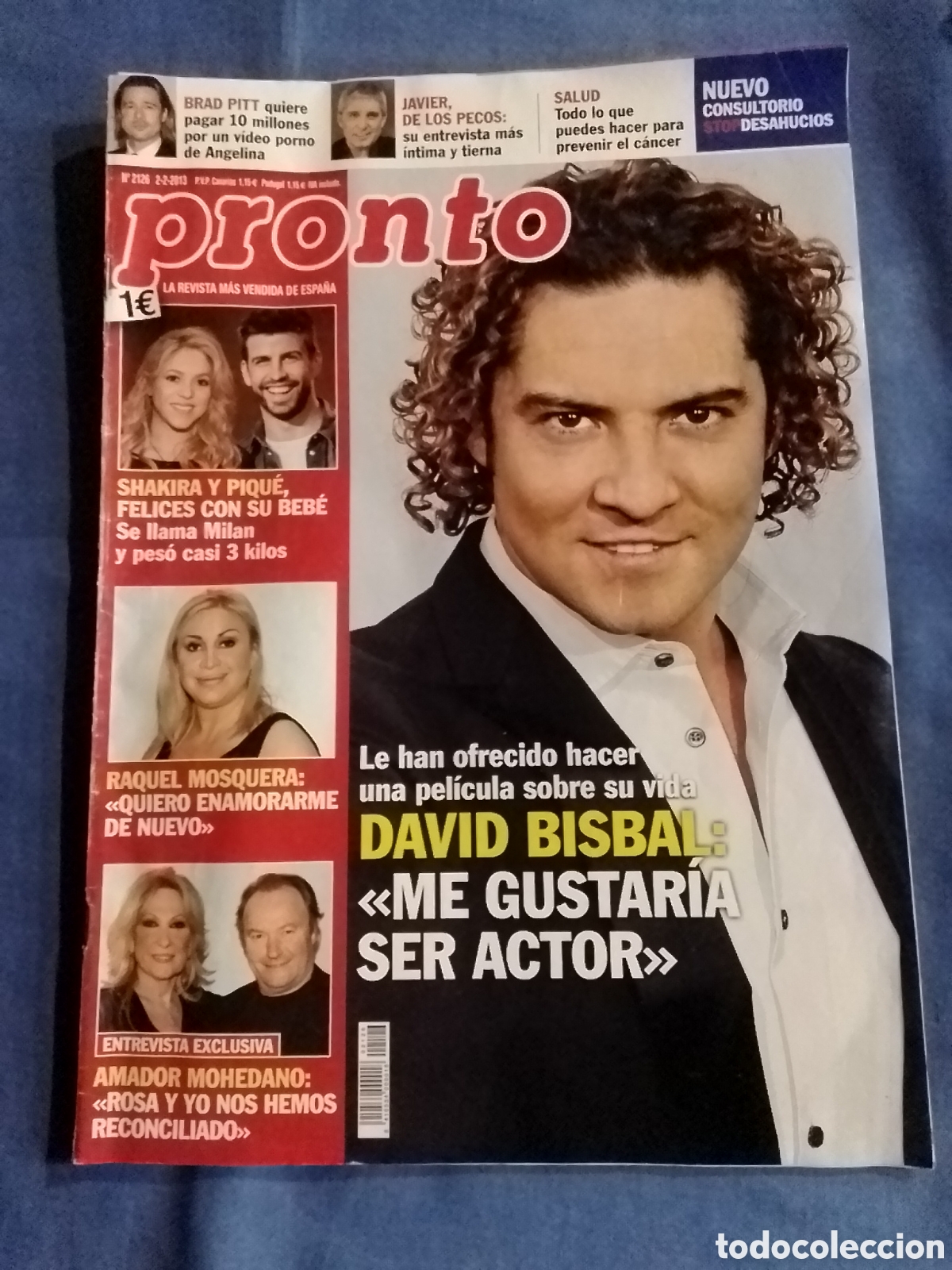 Coleccionismo de revista Pronto: Revista Pronto n&ordm; 2126 febrero 2013