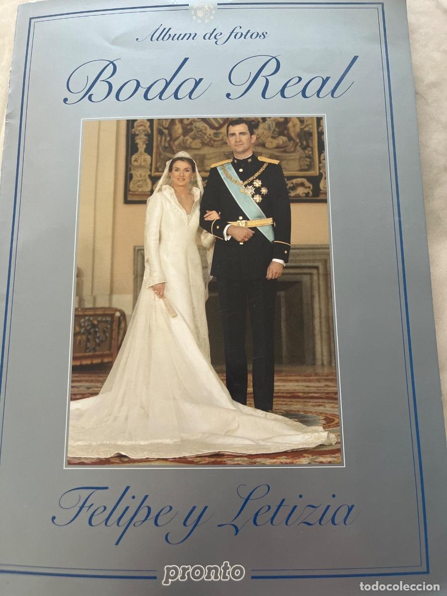 Coleccionismo de revista Pronto: Antiguo &aacute;lbum de fotos de la Boda Real. A&ntilde;o 2004.