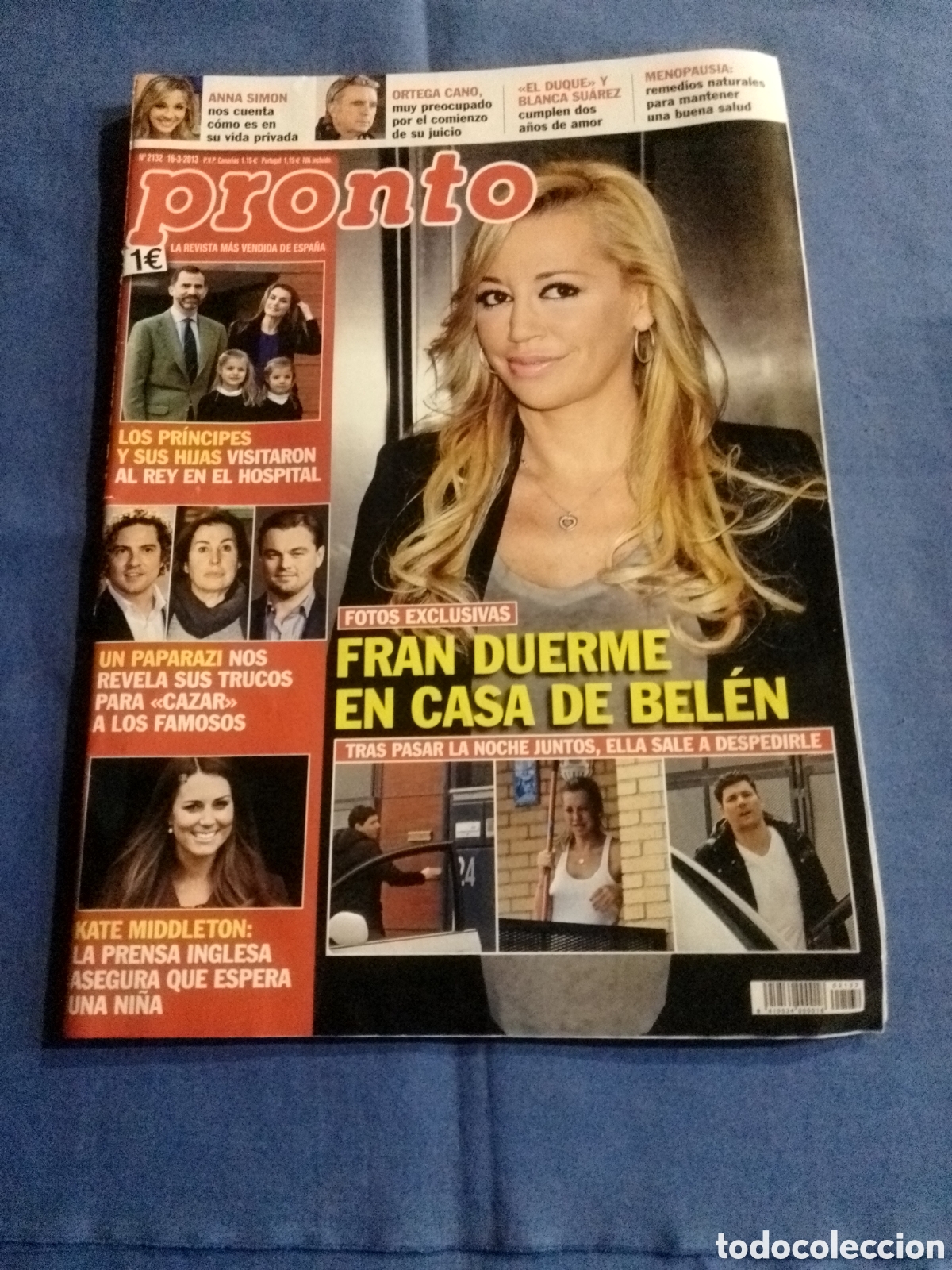 Coleccionismo de revista Pronto: Revista Pronto N&ordm; 2132 2013