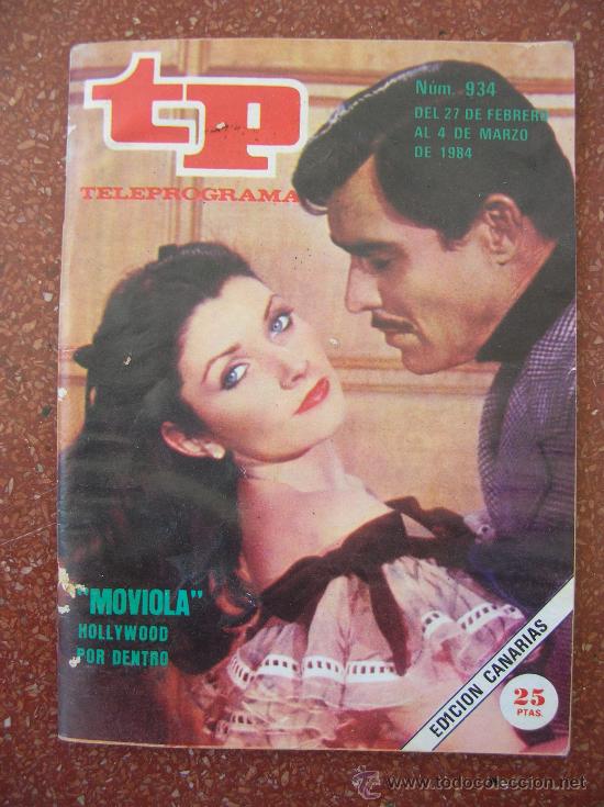 Coleccionismo de revista Teleprograma: TELEPROGRAMA N&ordm; 934: DEL 27 DE FEBRERO AL 4 DE MARZO DE 1984 - Foto 1