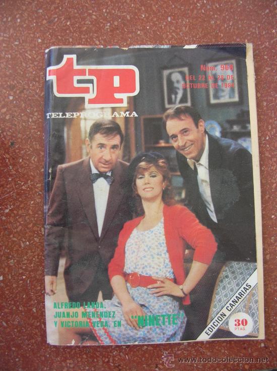 Coleccionismo de revista Teleprograma: TELEPROGRAMA N&ordm; 968: DE. 22 AL 28 DE OCTUBRE DE 1984 - Foto 1
