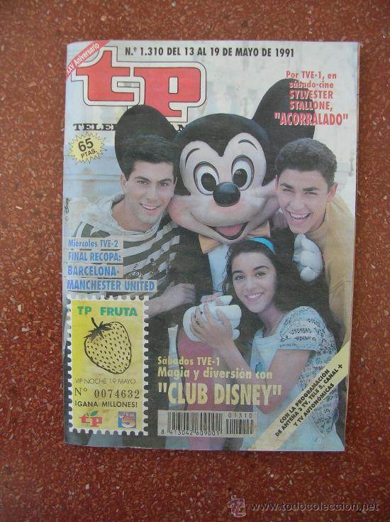 Coleccionismo de revista Teleprograma: TELEPROGRAMA N&ordm; 1.310: DEL 13 AL 19 DE MAYO DE 1991 - Foto 1