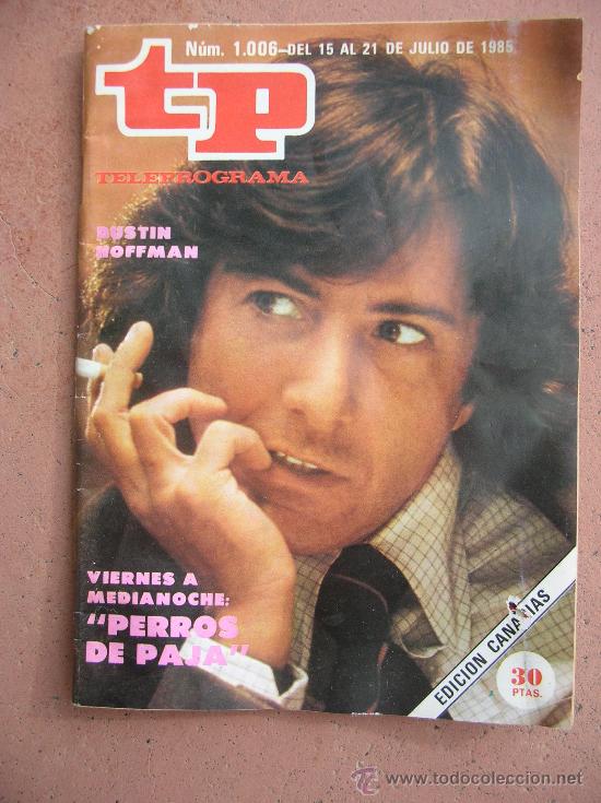 Coleccionismo de revista Teleprograma: TELEPROGRAMA N&ordm; 1006 DEL 25 AL 21 DE JULIO DE 1985 - Foto 1