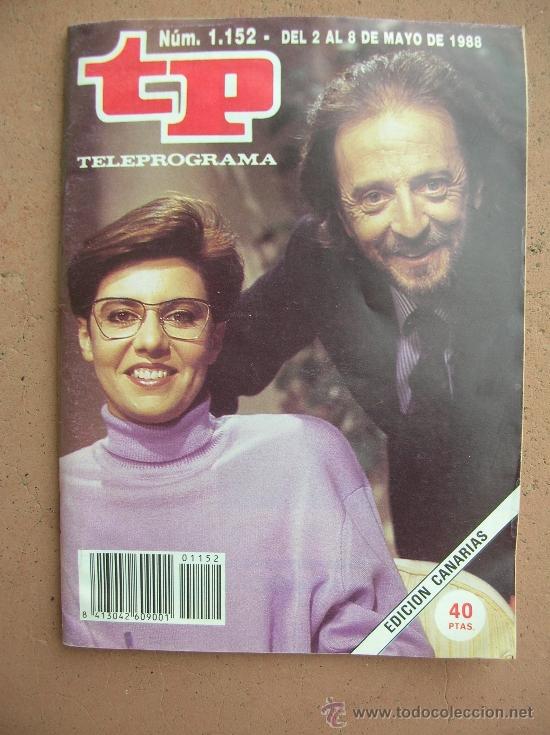 Coleccionismo de revista Teleprograma: TELEPROGRAMA N&ordm; 1.152 A&Ntilde;O 1988 - Foto 1