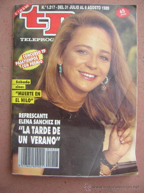 Coleccionismo de revista Teleprograma: TELEPROGRAMA  N&ordm; 1.217 A&Ntilde;O 1.989 - Foto 1