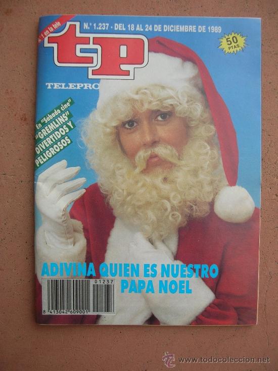 Coleccionismo de revista Teleprograma: TELEPROGRAMA  N&ordm; 1.237 A&Ntilde;O 1.989 - Foto 1