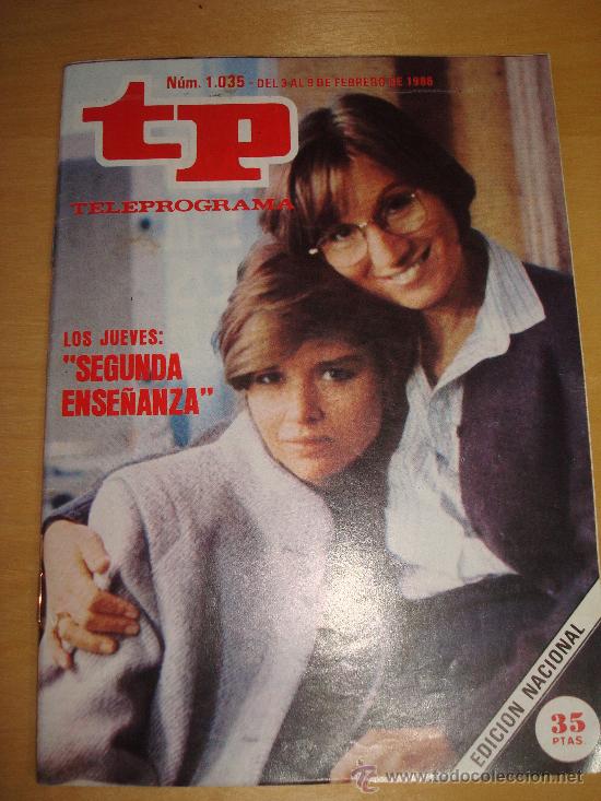 Coleccionismo de revista Teleprograma: Teleprograma 1.035 Segunda Ense&ntilde;anza - Foto 1