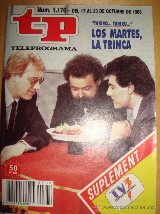 Coleccionismo de revista Teleprograma: Teleprograma 1176 La trinca - Foto 1