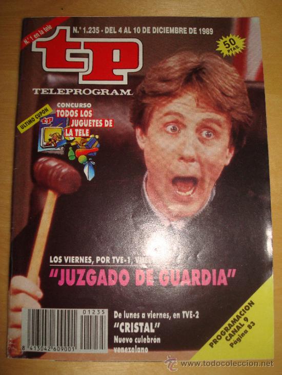 Coleccionismo de revista Teleprograma: Teleprograma 1.235 Juzgado de Guardia - Foto 1