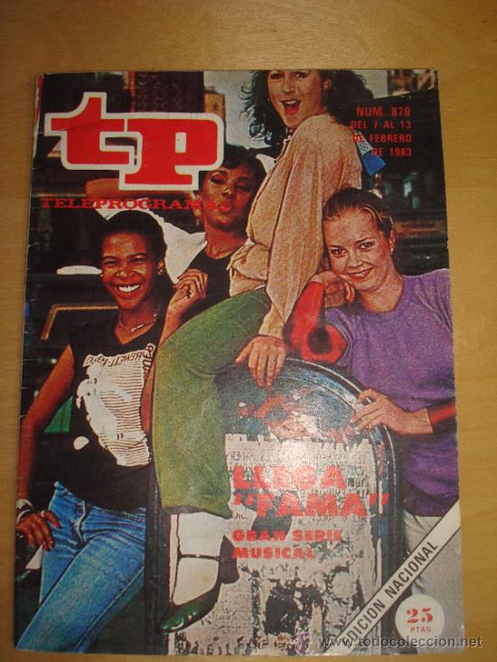 Coleccionismo de revista Teleprograma: Teleprograma 879 Fama - Foto 1