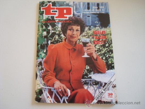 Coleccionismo de revista Teleprograma: Teleprograma 999. Falcon Crest - Foto 1