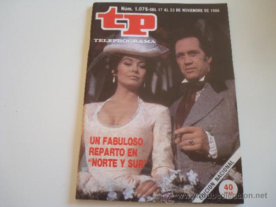 Coleccionismo de revista Teleprograma: Teleprograma 1.076 Norte y Sur.1986 - Foto 1