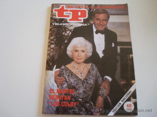 Coleccionismo de revista Teleprograma: Teleprograma 1.074. Los Colby - Foto 1