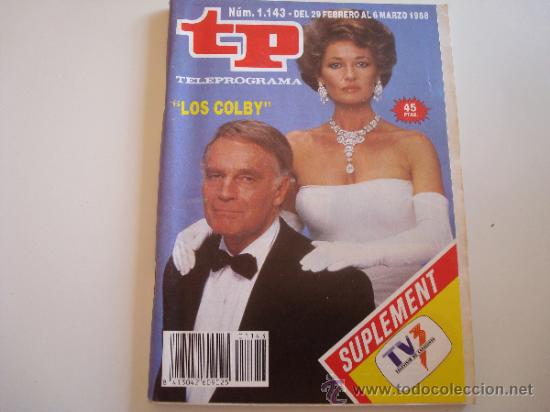Coleccionismo de revista Teleprograma: Teleprograma 1.143 Los Colby - Foto 1