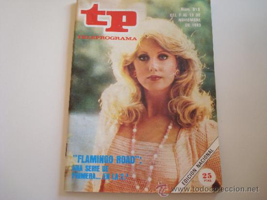 Coleccionismo de revista Teleprograma: Teleprograma 918 Flamingo Road - Foto 1