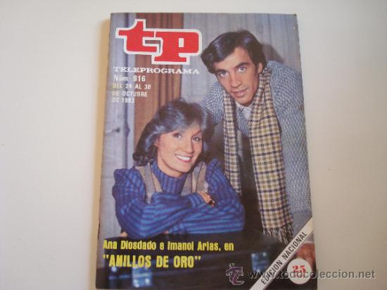 Coleccionismo de revista Teleprograma: Teleprograma 916 anillos de oro - Foto 1