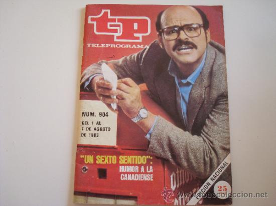 Coleccionismo de revista Teleprograma: Teleprograma 904 Un sexto sentido - Foto 1