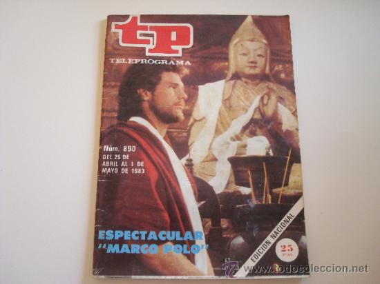 Coleccionismo de revista Teleprograma: Teleprograma 890 Marco Polo - Foto 1