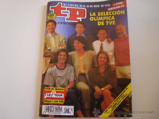 Coleccionismo de revista Teleprograma: Teleprograma 1372 La selecci&oacute;n olimpica - Foto 1