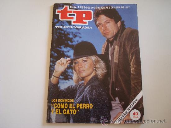 Coleccionismo de revista Teleprograma: Teleprograma 1.095 Como el perro y el gato - Foto 1