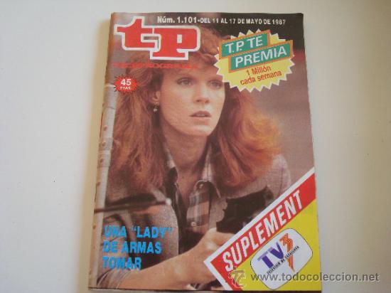 Coleccionismo de revista Teleprograma: Teleprograma 1.101 Una Lady de armas tomar. Lady blue - Foto 1