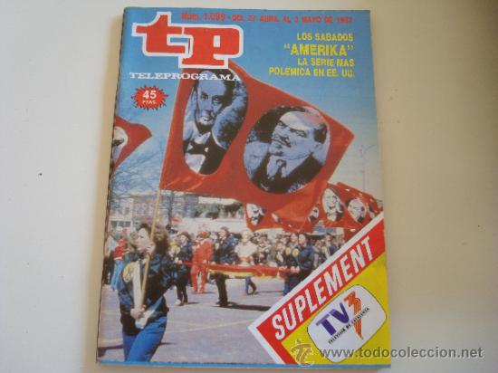 Coleccionismo de revista Teleprograma: Teleprograma 1.099 Amerika - Foto 1