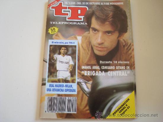 Coleccionismo de revista Teleprograma: Teleprograma 1.230 Brigada central - Foto 1