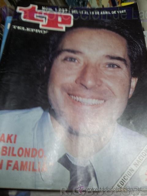 Coleccionismo de revista Teleprograma: REVISTA TELEPROGRAMA TP NUMERO 1097 SEPTIEMBRE 1987 - Foto 1