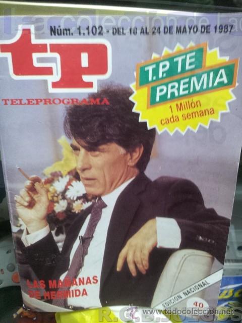 Coleccionismo de revista Teleprograma: REVISTA TELEPROGRAMA TP NUMERO 1102 SEPTIEMBRE 1987 - Foto 1