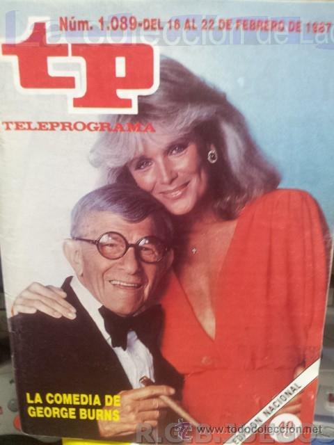 Coleccionismo de revista Teleprograma: REVISTA TELEPROGRAMA TP NUMERO 1089 SEPTIEMBRE 1987 - Foto 1