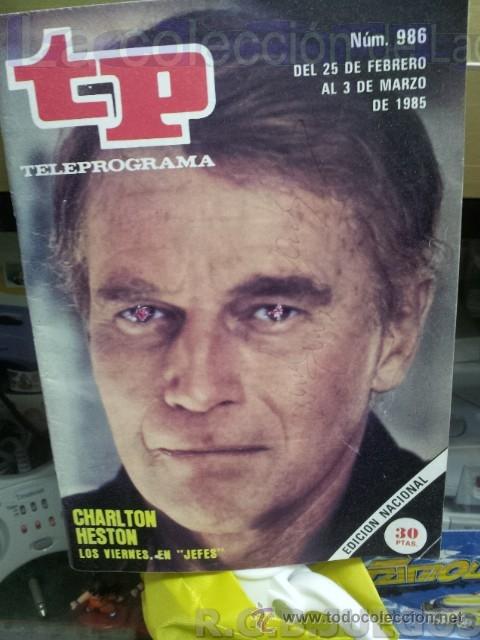 Coleccionismo de revista Teleprograma: REVISTA TELEPROGRAMA TP NUMERO 986 SEPTIEMBRE 1985 - Foto 1