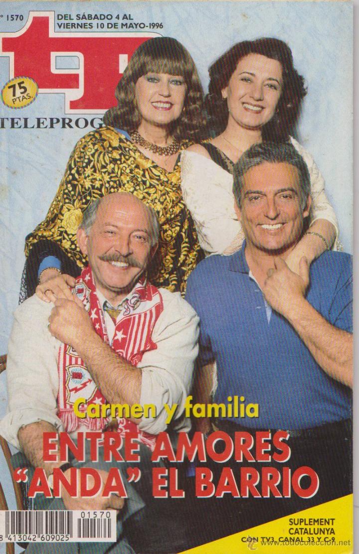 Coleccionismo de revista Teleprograma: TELEPROGRAMA DEL 4 AL 10 DE MAYO DE 1996 - Foto 1