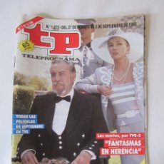 Coleccionismo de Revista Teleprograma: TP TELEPROGRAMA Nº 1273 - DEL 27 DE AGOSTO AL 2 DE SEPTIEMBRE DE 1990 - FANTASMAS EN HERENCIA
