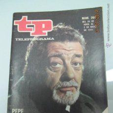 Coleccionismo de Revista Teleprograma: ANTIGUO TP TELEPROGRAMA Nº 264 MAYO DE 1971 CON PEPE CALVO EN LOS MISERABLES