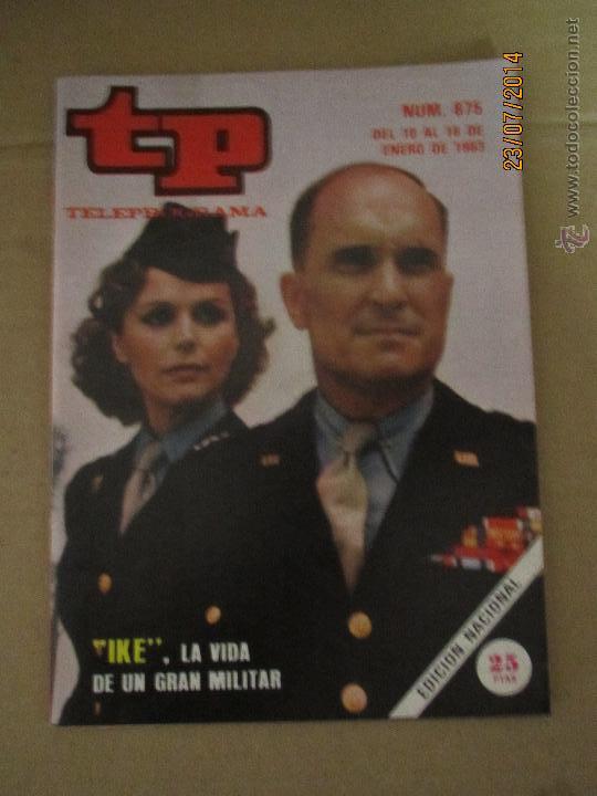 Coleccionismo de revista Teleprograma: Antiguo TP TELEPROGRAMA N&ordm; 875 - A&ntilde;o 1983 con Reportaje de IKE - Foto 1