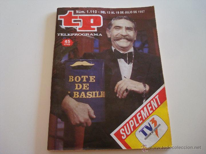 Coleccionismo de revista Teleprograma: TP .Num 1110 - Foto 1