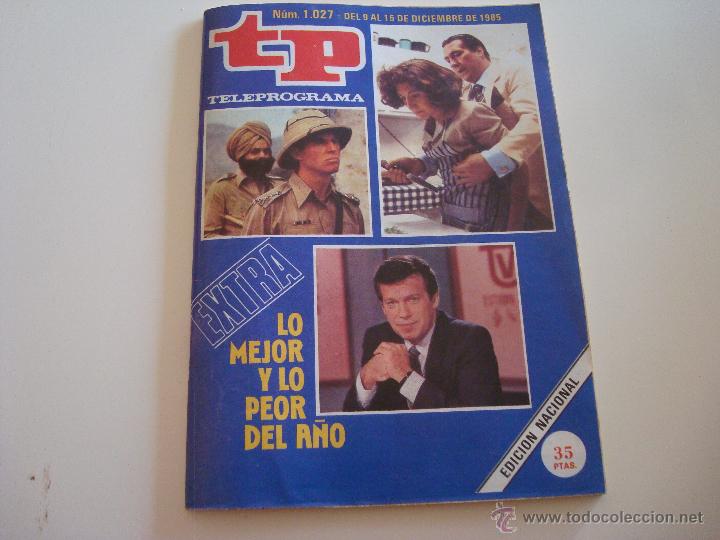 Coleccionismo de revista Teleprograma: TP .Num 1027 - Foto 1