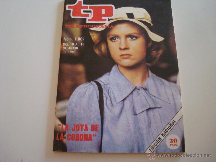 Coleccionismo de revista Teleprograma: TP .Num 1001 - Foto 1