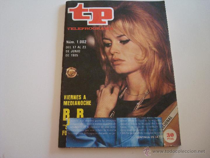 Coleccionismo de revista Teleprograma: TP .Num 1002 - Foto 1