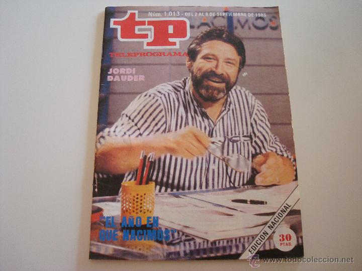 Coleccionismo de revista Teleprograma: TP .Num 1013 - Foto 1