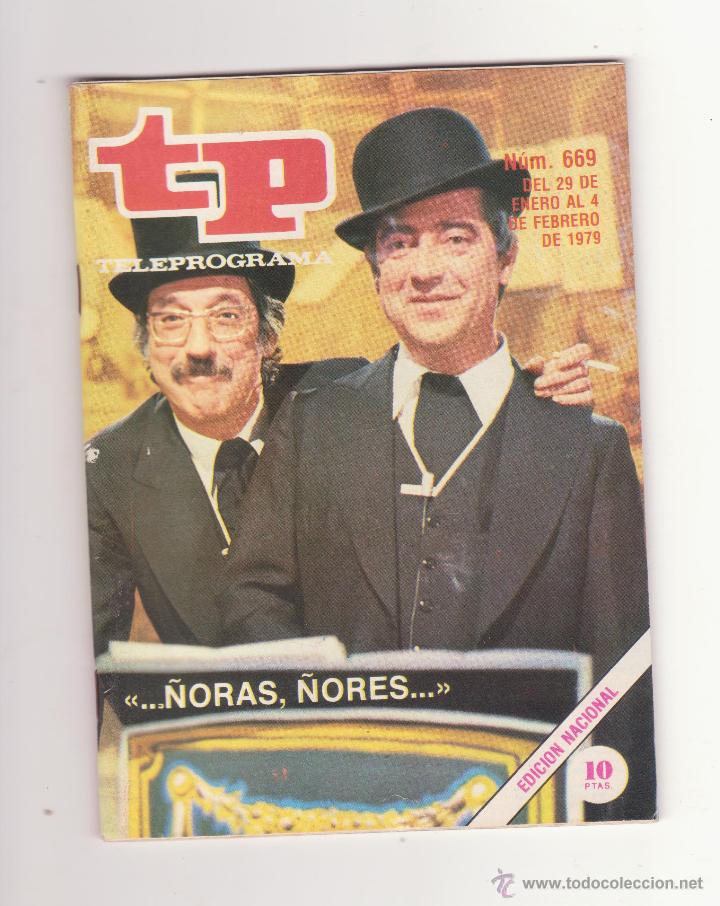 Coleccionismo de revista Teleprograma: teleprograma n&ordm;  669 tip y coll - Foto 1