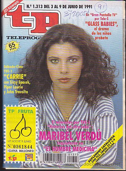 Coleccionismo de revista Teleprograma: REVISTA TELEPROGRAMA N&ordm; 1313 - Foto 1