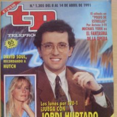 Coleccionismo de Revista Teleprograma: TP TELEPROGRAMA 1305 JORDI HURTADO - PICTIONARY (1991). Lote 50367073