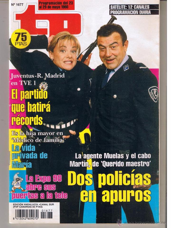Coleccionismo de revista Teleprograma: TP. TELEPROGRAMA. N&ordm; 1667. DEL 23 AL 28 MAYO 1998. (P/B1) - Foto 1