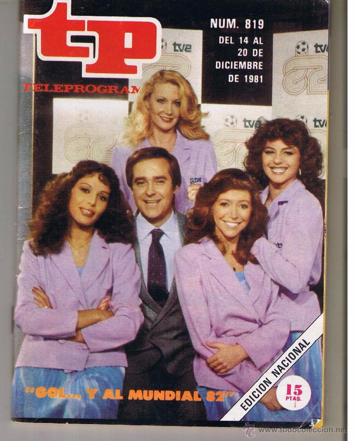 Coleccionismo de revista Teleprograma: TP. TELEPROGRAMA. N&ordm; 819. DEL 14 AL 20 DE DCBRE, 1981.  (P/B1) - Foto 1