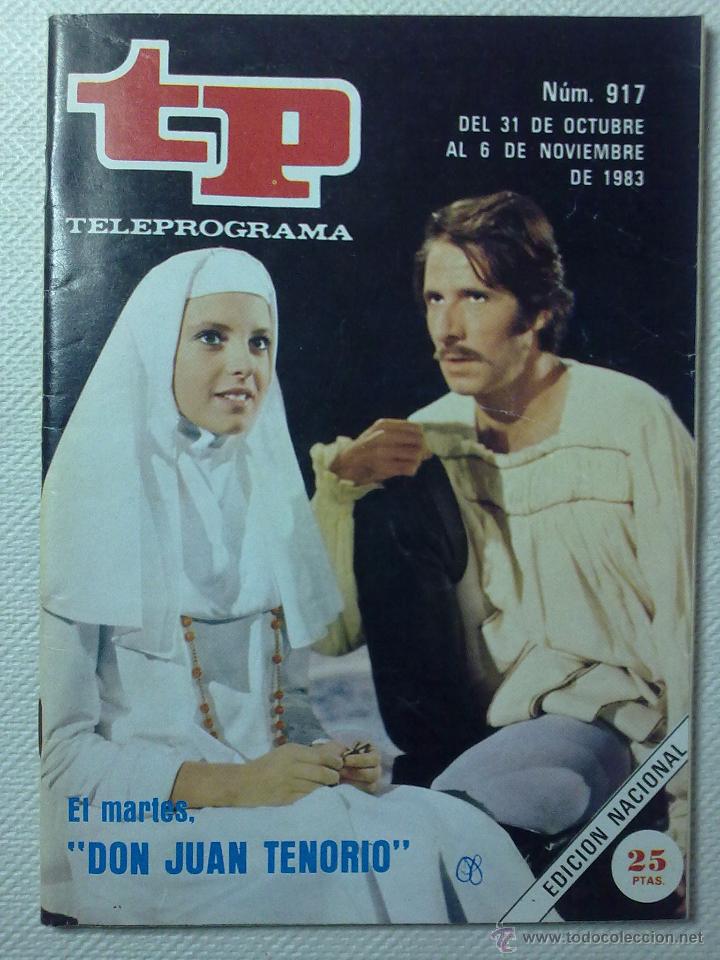 Coleccionismo de revista Teleprograma: TELEPROGRAMA N&ordm; 917- 1983 - Foto 1