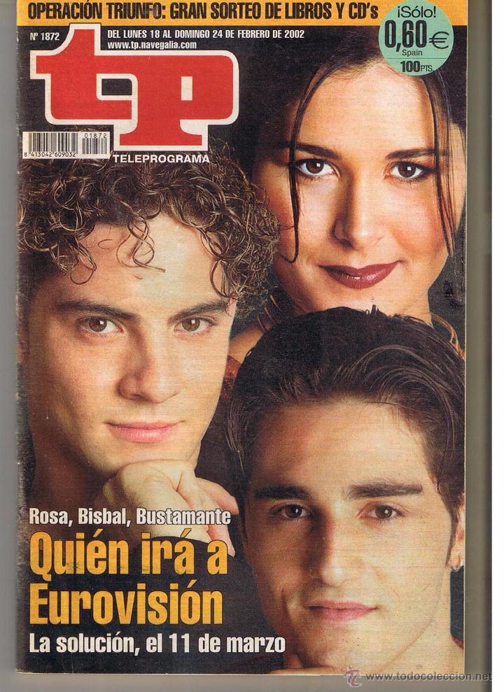 Coleccionismo de revista Teleprograma: TP. TELEPROGRAMA. N&ordm; 1872. 24 FEBRERO 2002. (P/B1) - Foto 1