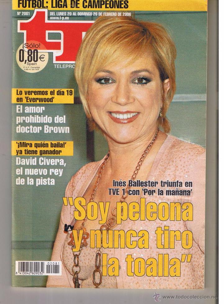 Coleccionismo de revista Teleprograma: TP. TELEPROGRAMA. N&ordm; 2081. 28 FEBRERO 2006. (P/B1) - Foto 1